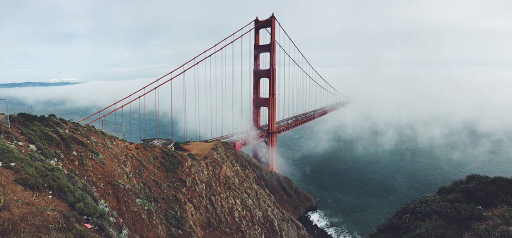 Landmark Bridge Cliff California